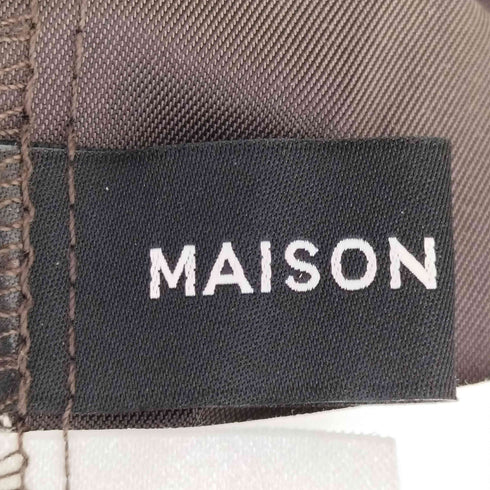 メゾンスペシャル MAISON SPECIAL メタリックワッシャー タイトスカート レディース FREE