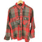 KING KOLE 60s~70s タータンチェック フロントダブルフラップポケット マチ付き L/S シャツ メンズ