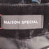 メゾンスペシャル MAISON SPECIAL 23aw Burn Out Handout Pants オパールベルベットパンツ レディース JPN:38