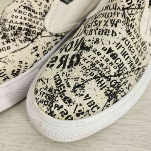 ヴィジョンストリートウェア VISION STREET WEAR 総柄 キャンバススリッポン レディース JPN:23.5