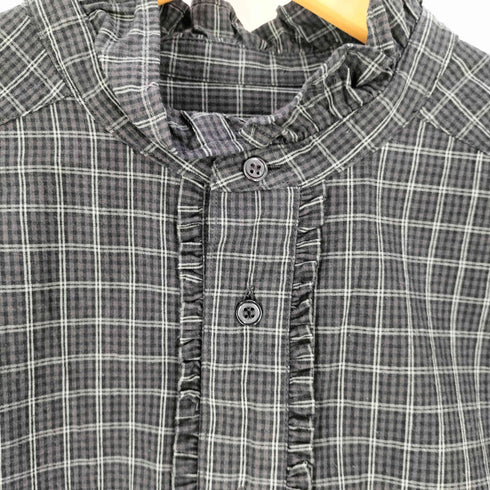 ルグラジック le glazik コットンブロード ラッフルシャツチュニック レディース JPN:36