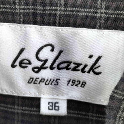 ルグラジック le glazik コットンブロード ラッフルシャツチュニック レディース JPN:36