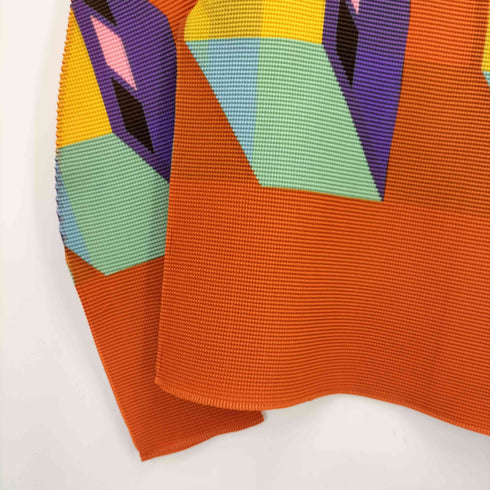 ミーイッセイミヤケ me ISSEY MIYAKE 25AW CUBE ハイネック プリーツトップ レディース