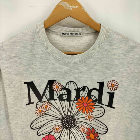 マルディメクルディ Mardi Mercredi SWEATSHIRT FLOWERMARDI BLOSSOM レディース