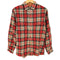 ペニーズタウンクラフト PENNEYS TOWNCRAFT 50s~60s Pタグ チェック ウールナイロン L/S オープンカラーシャツ メンズ import:M