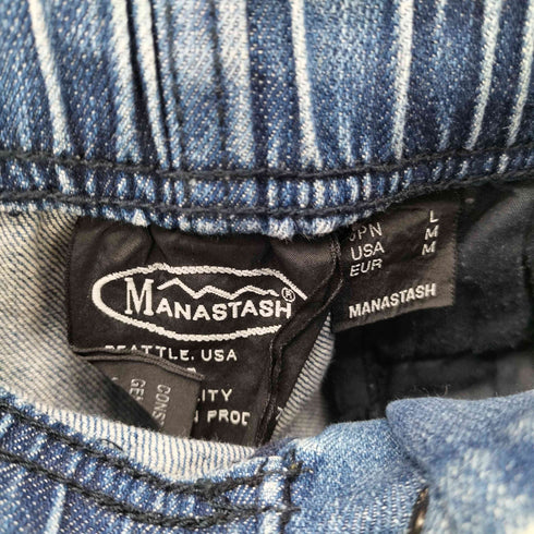 マナスタッシュ MANASTASH FLEX CLIMB SHORTS デニム ショーツ ショート パンツ メンズ JPN:M