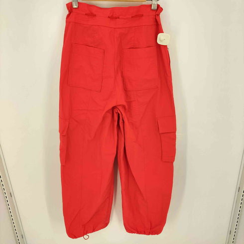 メゾンスペシャル MAISON SPECIAL Drawstring Cocoon Cargo Pants ドローストーリングコクーンカーゴパンツ レディース JPN:38