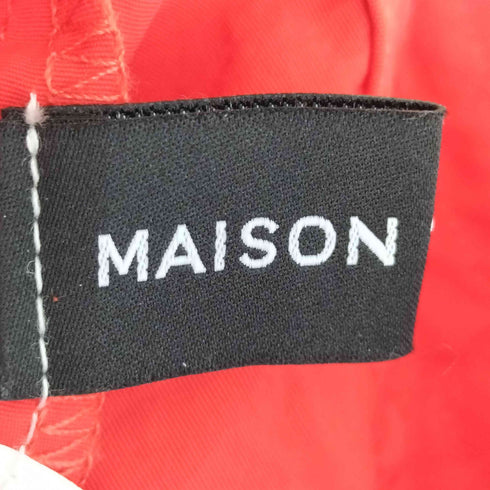 メゾンスペシャル MAISON SPECIAL Drawstring Cocoon Cargo Pants ドローストーリングコクーンカーゴパンツ レディース JPN:38