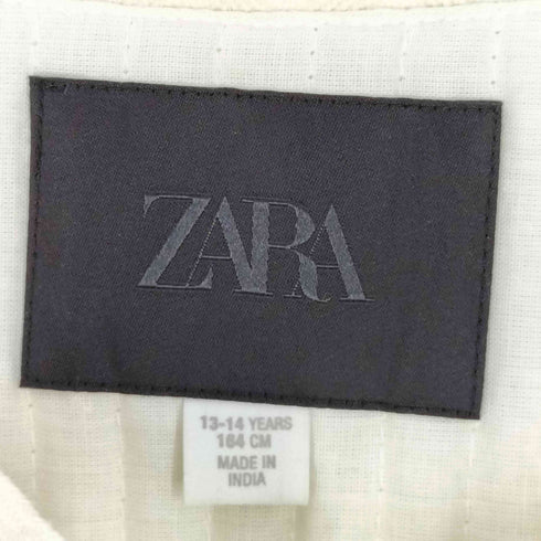 ザラ ZARA 花刺繍 コットンベスト レディース 164cm