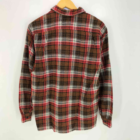 ペニーズタウンクラフト PENNEYS TOWNCRAFT 50s~60s 船タグ チェック フロントダブルポケット L/S オープンカラーシャツ メンズ import:M
