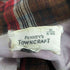 ペニーズタウンクラフト PENNEYS TOWNCRAFT 50s~60s 船タグ チェック フロントダブルポケット L/S オープンカラーシャツ メンズ import:M