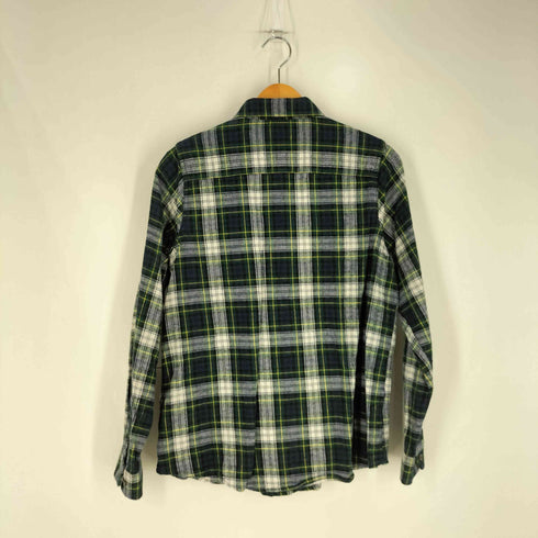 エルエルビーン L.L.Bean スリランカ製 Relaxed Fit Scotch Plaid Shirt チェック ネルシャツ レディース import:S