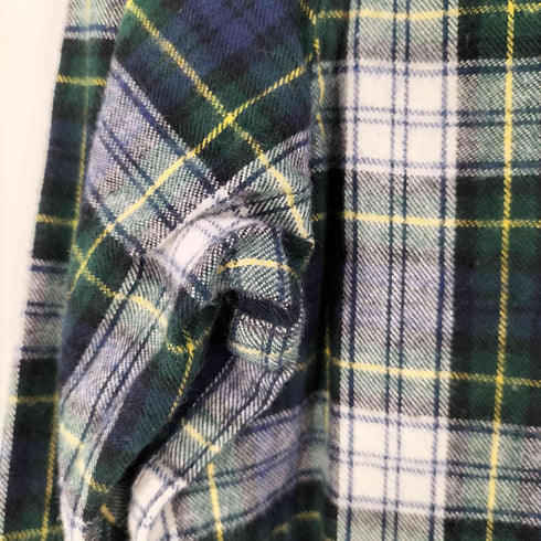 エルエルビーン L.L.Bean スリランカ製 Relaxed Fit Scotch Plaid Shirt チェック ネルシャツ レディース import:S