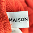 メゾンスペシャル MAISON SPECIAL 23aw Sweat Distressed Wide Pants レディース JPN:38