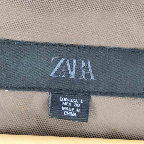 ザラ ZARA チェック柄フィットトップベスト レディース import:L