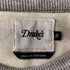 ドレイクス Drakes Grey Cotton Jersey Flag Motif Sweatshirt ロゴ クルーネック スウェット レディース DE:36