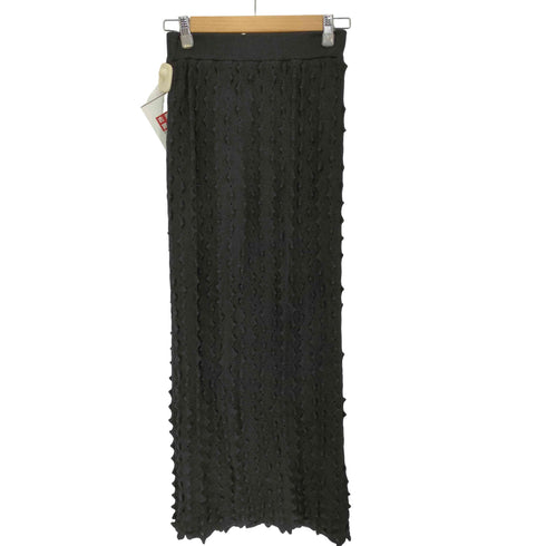 メゾンスペシャル MAISON SPECIAL Popcorn Long Skirt Knit ポップコーンシャーリングスカート レディース FREE