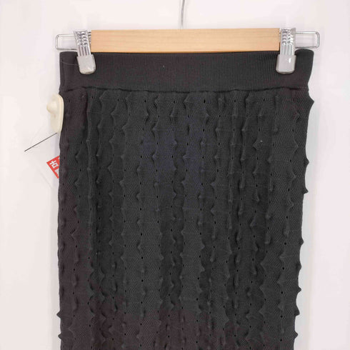 メゾンスペシャル MAISON SPECIAL Popcorn Long Skirt Knit ポップコーンシャーリングスカート レディース FREE