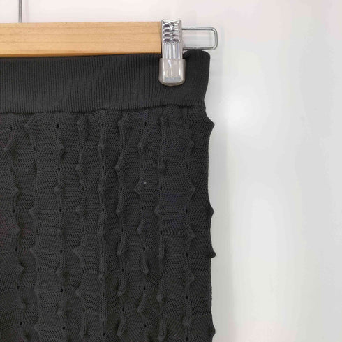 メゾンスペシャル MAISON SPECIAL Popcorn Long Skirt Knit ポップコーンシャーリングスカート レディース FREE
