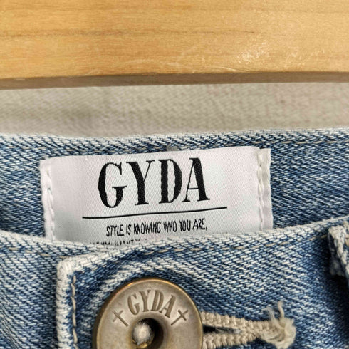 ジェイダ GYDA サイドダメージペグトップデニムパンツ レディース JPN:XS
