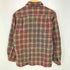 ペニーズタウンクラフト PENNEYS TOWNCRAFT 50s~60s Pタグ チェック フロントダブルフラップポケット L/S オープンカラーシャツ メンズ import:S