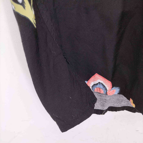 ワイズフォーメン Ys for men 総柄レーヨン L/S 開襟シャツ メンズ 3