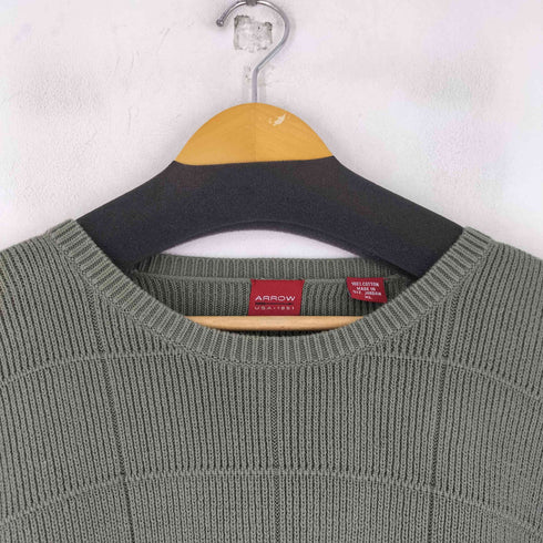 アロー ARROW クルーネックコットンニット メンズ JPN:XL
