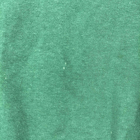 チャンピオン Champion 80s USA製 トリコタグ カレッジ フロッキープリント ラグラン クルーネックスウェット メンズ import:L