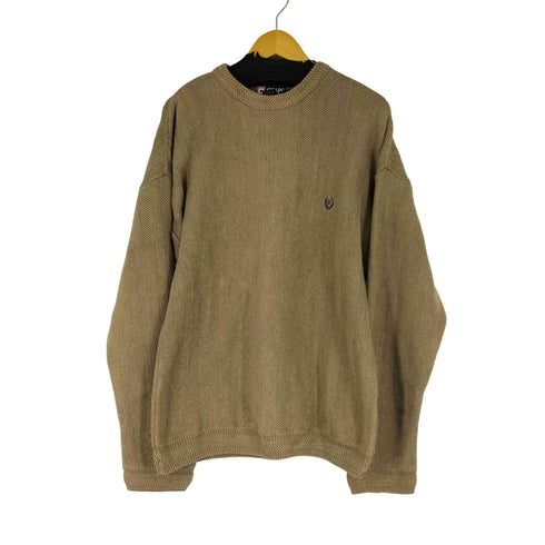 チャップスラルフローレン CHAPS RALPH LAUREN ヘリンボーン コットンニット メンズ JPN:XXL