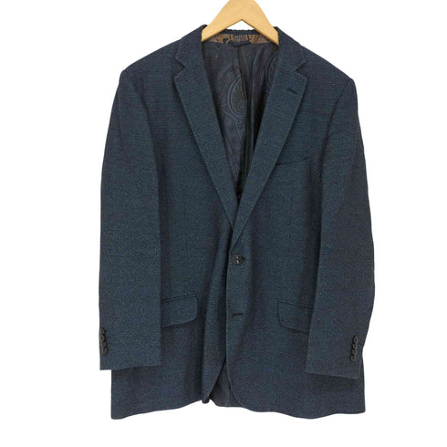 エトロ ETRO MADE IN ITALY 裏地ペイズリー柄2B テーラードジャケット メンズ 56