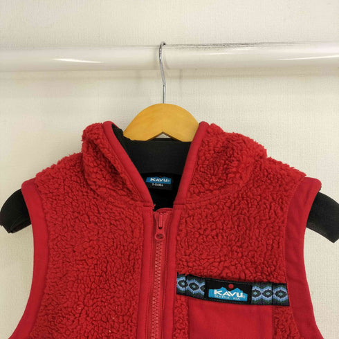 カブー KAVU フード付き ボアベスト メンズ JPN:XS
