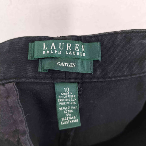 ローレンラルフローレン LAUREN RALPH LAUREN CATLIN コットンストレートパンツ レディース 10