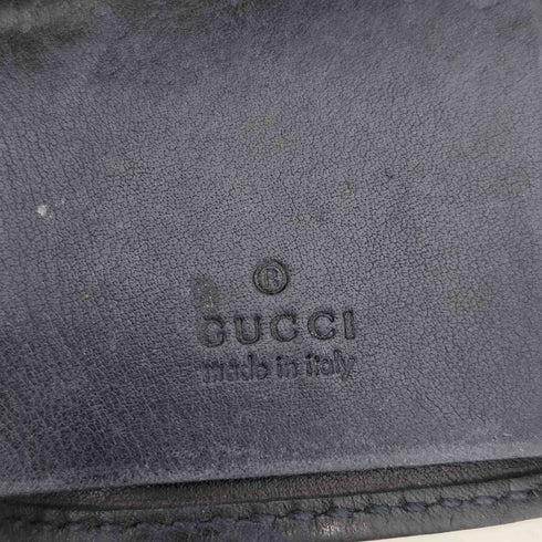 グッチ GUCCI GGシマレザー ライン キーケース メンズ