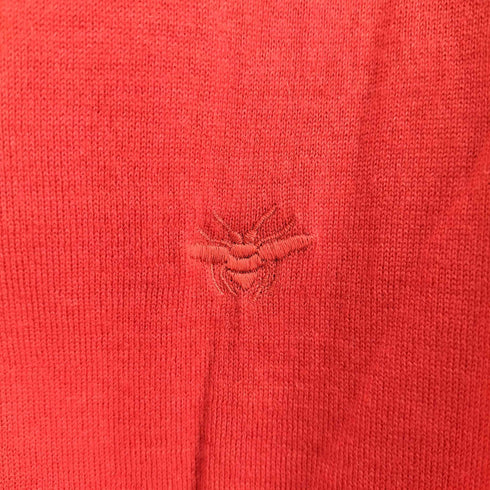 ディオールオム Dior HOMME BEE刺繍 Vネックニット レディース import:S