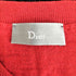 ディオールオム Dior HOMME BEE刺繍 Vネックニット レディース import:S