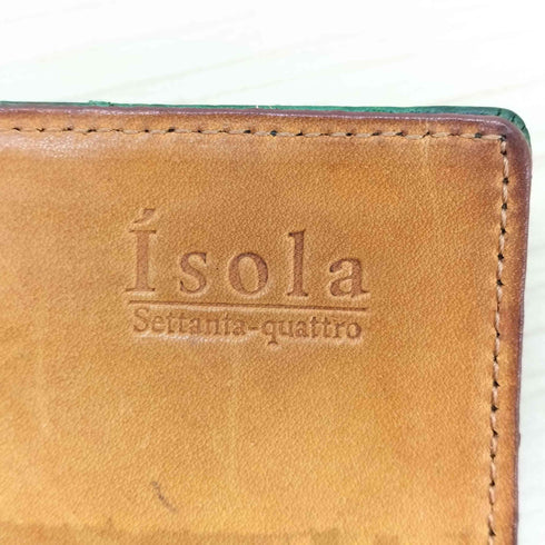 isola クロコ長財布 レディース