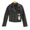 ザラ ZARA FAUX LEATHER JACKET レディース import:XS