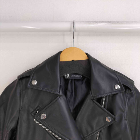 ザラ ZARA FAUX LEATHER JACKET レディース import:XS