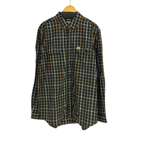 カーハート Carhartt RELAXED FIT チェックシャツ メンズ import:L
