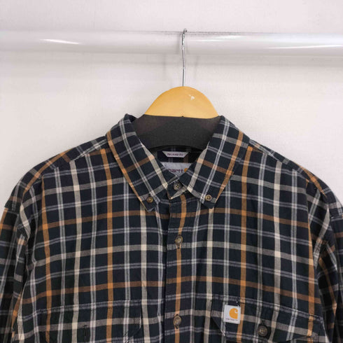 カーハート Carhartt RELAXED FIT チェックシャツ メンズ import:L