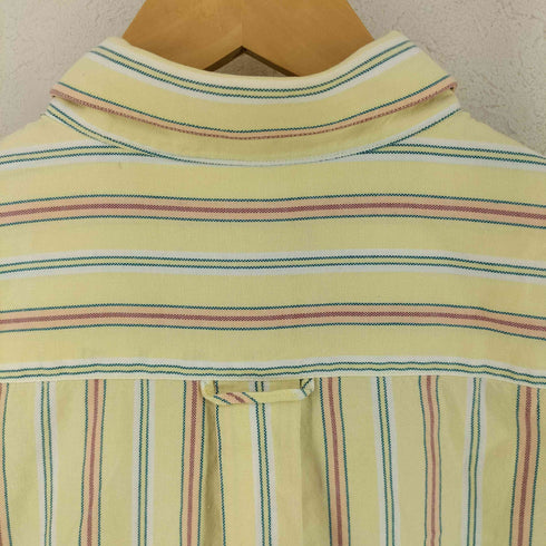 ポロカントリー POLO COUNTRY ボタンダウンストライプ半袖シャツ メンズ L
