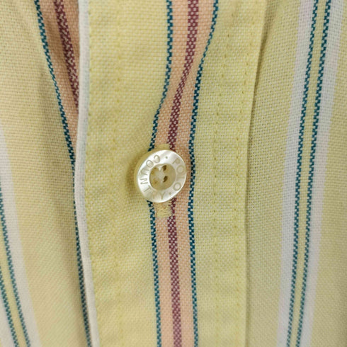 ポロカントリー POLO COUNTRY ボタンダウンストライプ半袖シャツ メンズ L