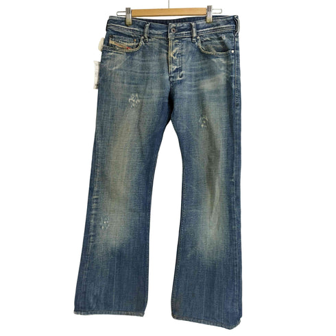 ディーゼルインダストリー Diesel Industry ブーツカット ダメージデニムパンツ メンズ US:30-31