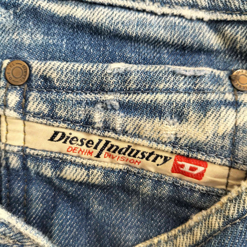 ディーゼルインダストリー Diesel Industry ブーツカット ダメージデニムパンツ メンズ US:30-31