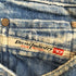 ディーゼルインダストリー Diesel Industry ブーツカット ダメージデニムパンツ メンズ US:30-31