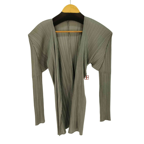 プリーツプリーズイッセイミヤケ PLEATS PLEASE ISSEY MIYAKE プリーツ カーディガン レディース JPN:3