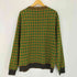 キャバン CABaN 21AW コットンカシミヤ フラワータイルジャカード クルーネックプルオーバー メンズ import:M