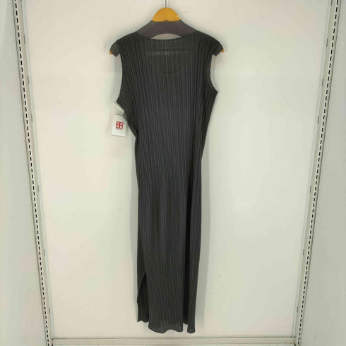 プリーツプリーズイッセイミヤケ PLEATS PLEASE ISSEY MIYAKE プリーツ ノースリーブワンピース レディース