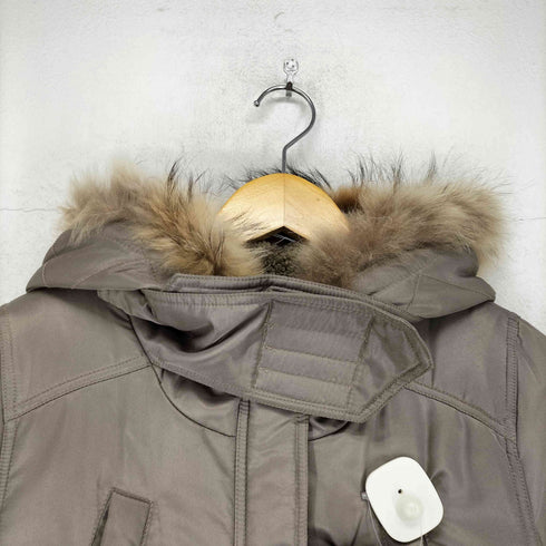 セシルマクビー CECIL McBEE racoon fur ラクーンファー 裏ボアファージャケット Y2K レディース JPN:M