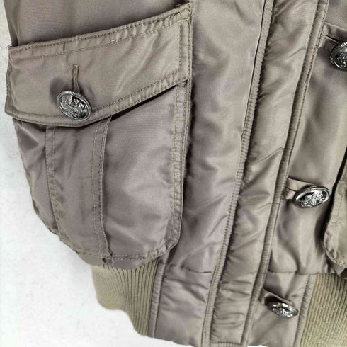 セシルマクビー CECIL McBEE racoon fur ラクーンファー 裏ボアファージャケット Y2K レディース JPN:M